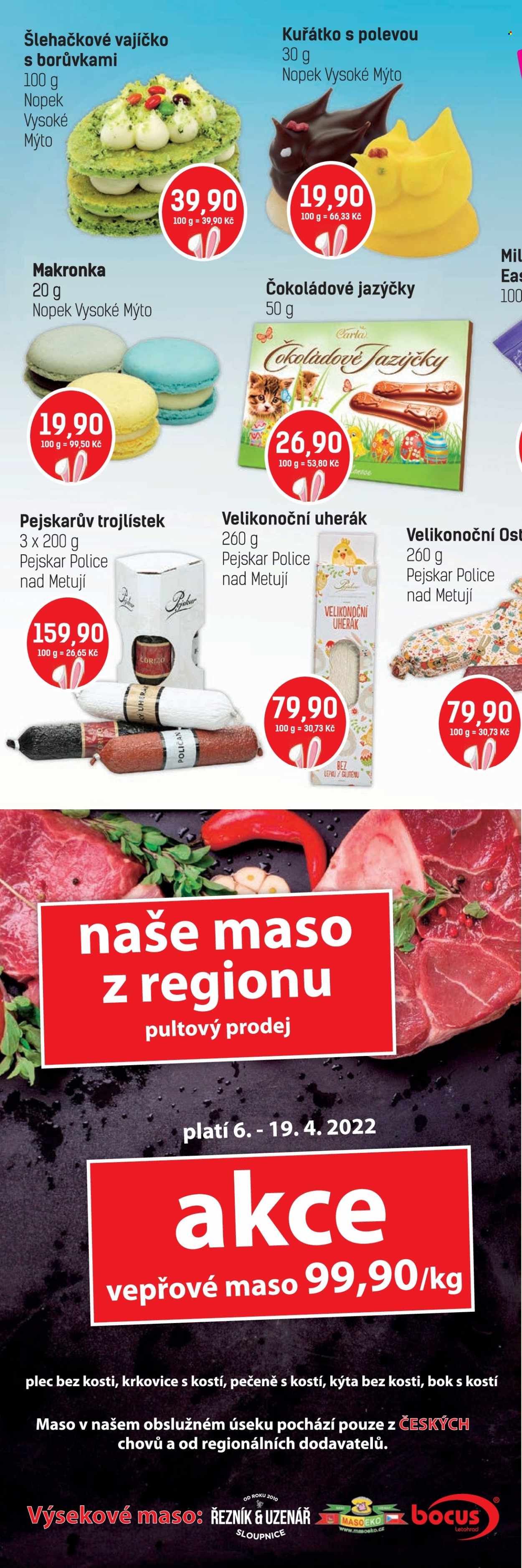 Leták Konzum - 6.4.2022 - 19.4.2022. Strana 2
