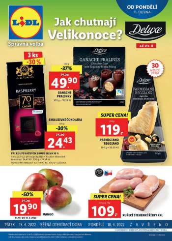 Leták Lidl
