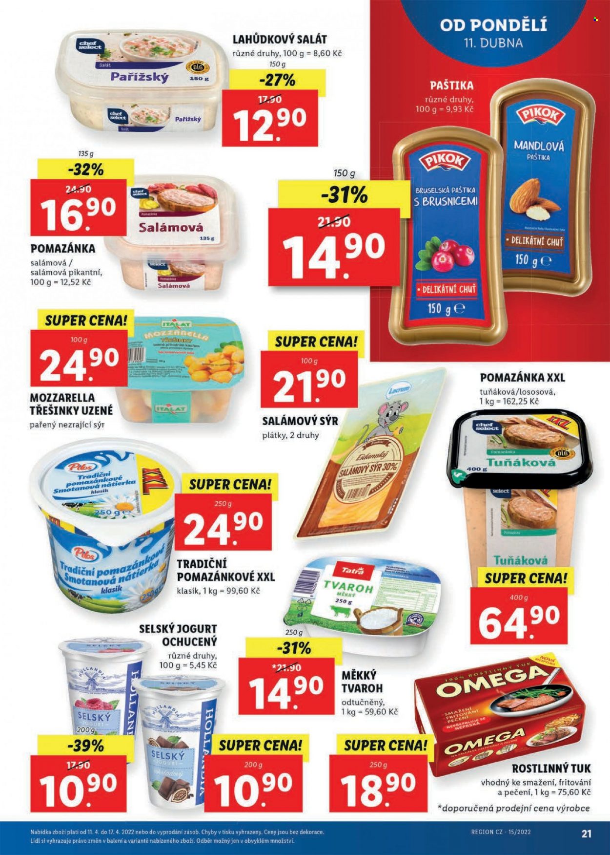 Leták Lidl - 11.4.2022 - 17.4.2022. Strana 21