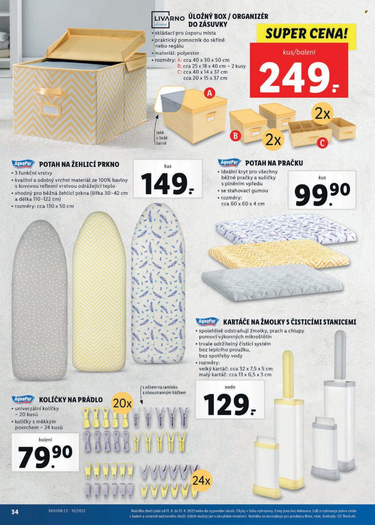Leták Lidl - 11.4.2022 - 17.4.2022. Strana 34