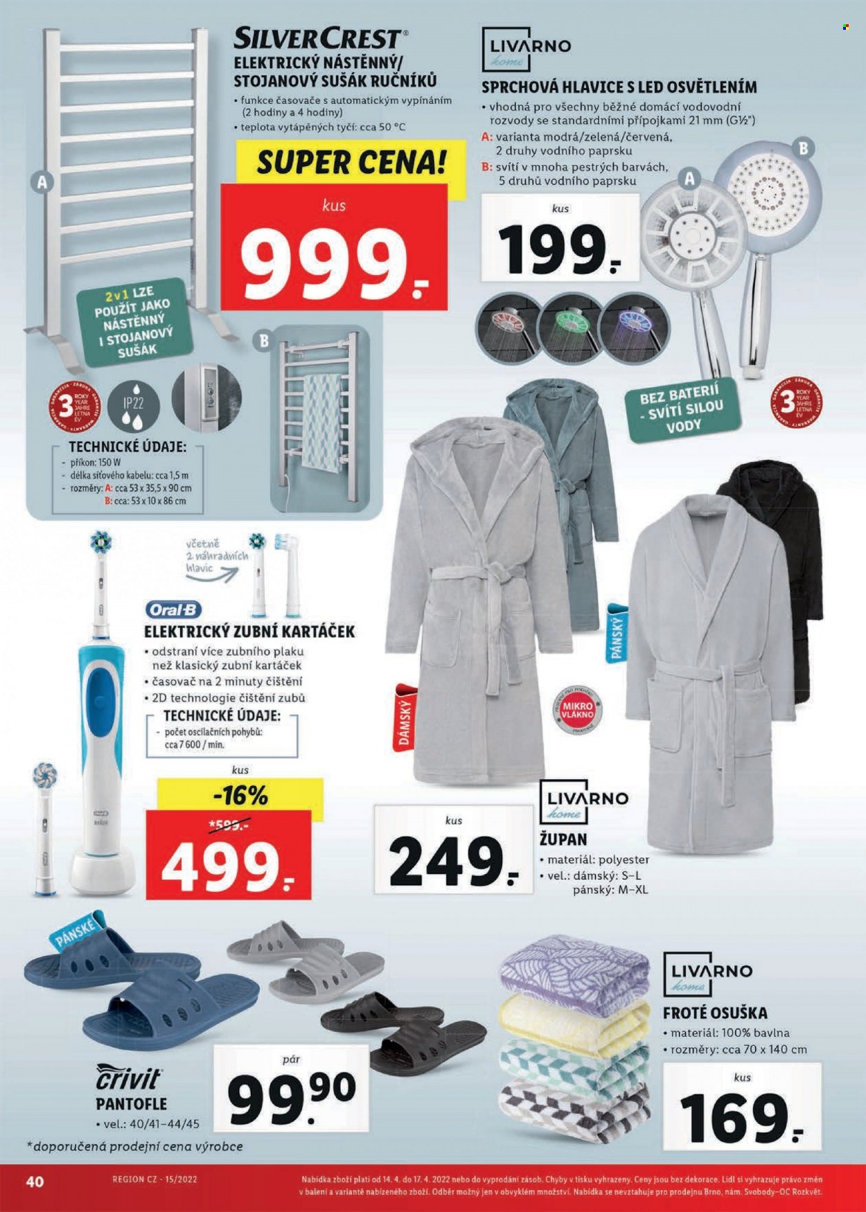 Leták Lidl - 11.4.2022 - 17.4.2022. Strana 40
