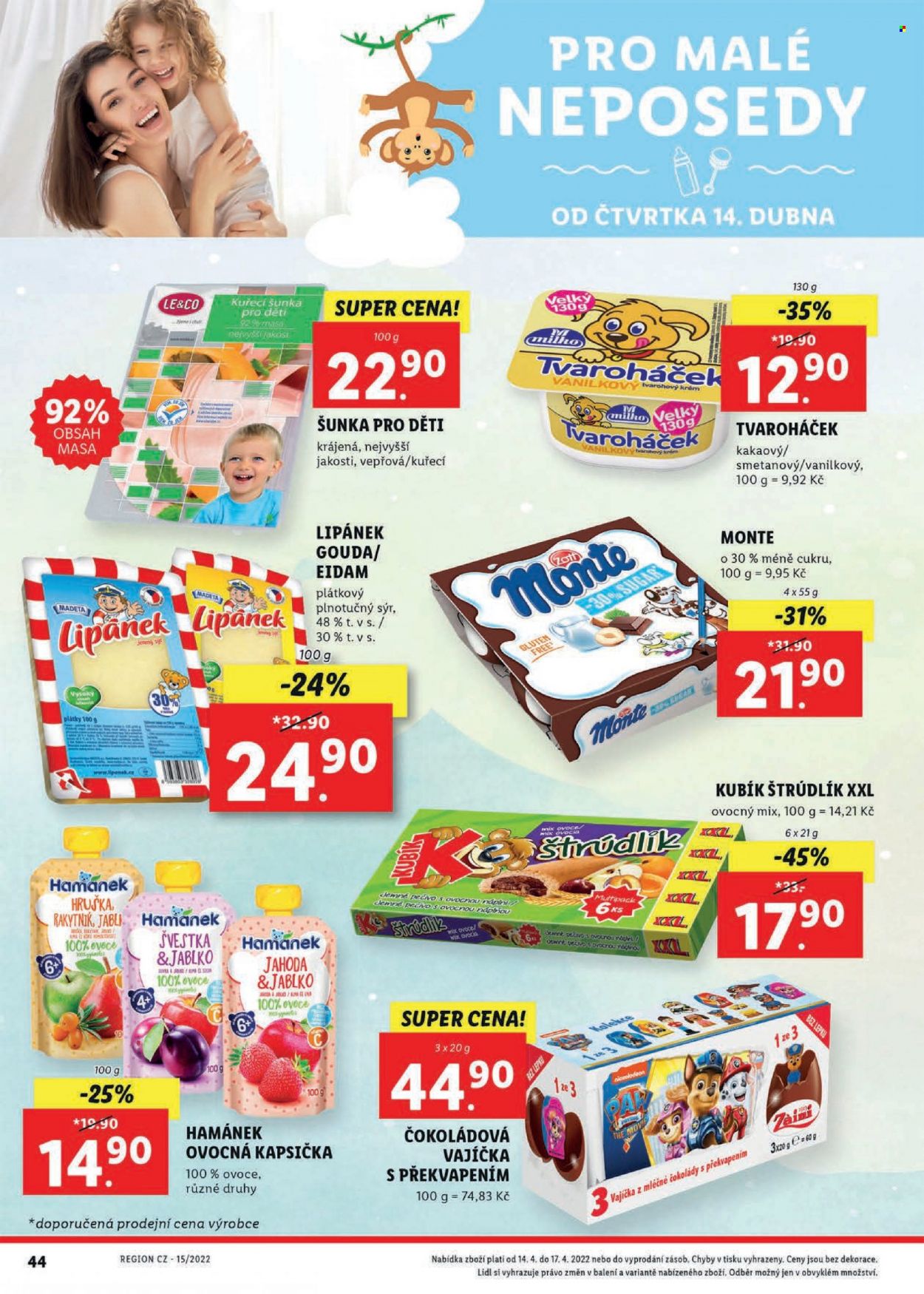 Leták Lidl - 11.4.2022 - 17.4.2022. Strana 44