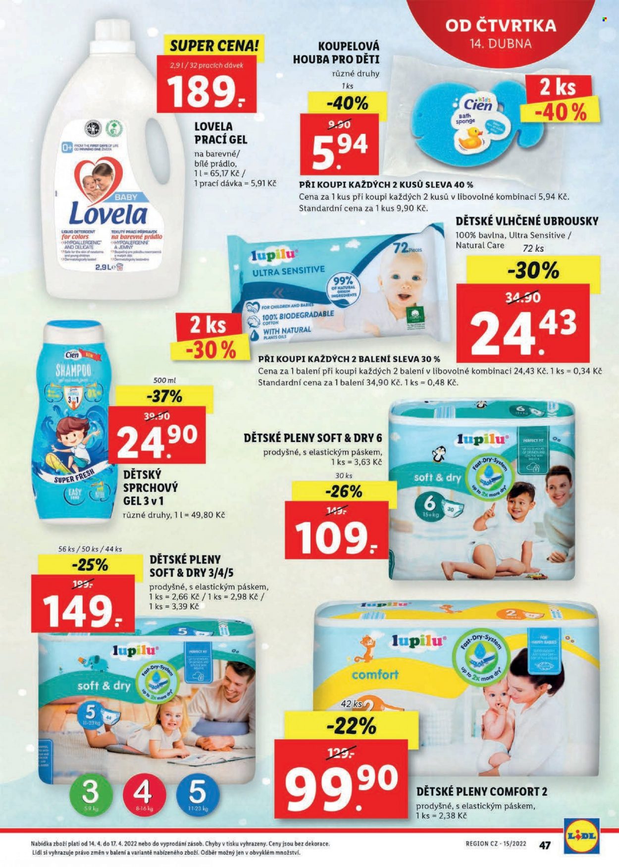 Leták Lidl - 11.4.2022 - 17.4.2022. Strana 47