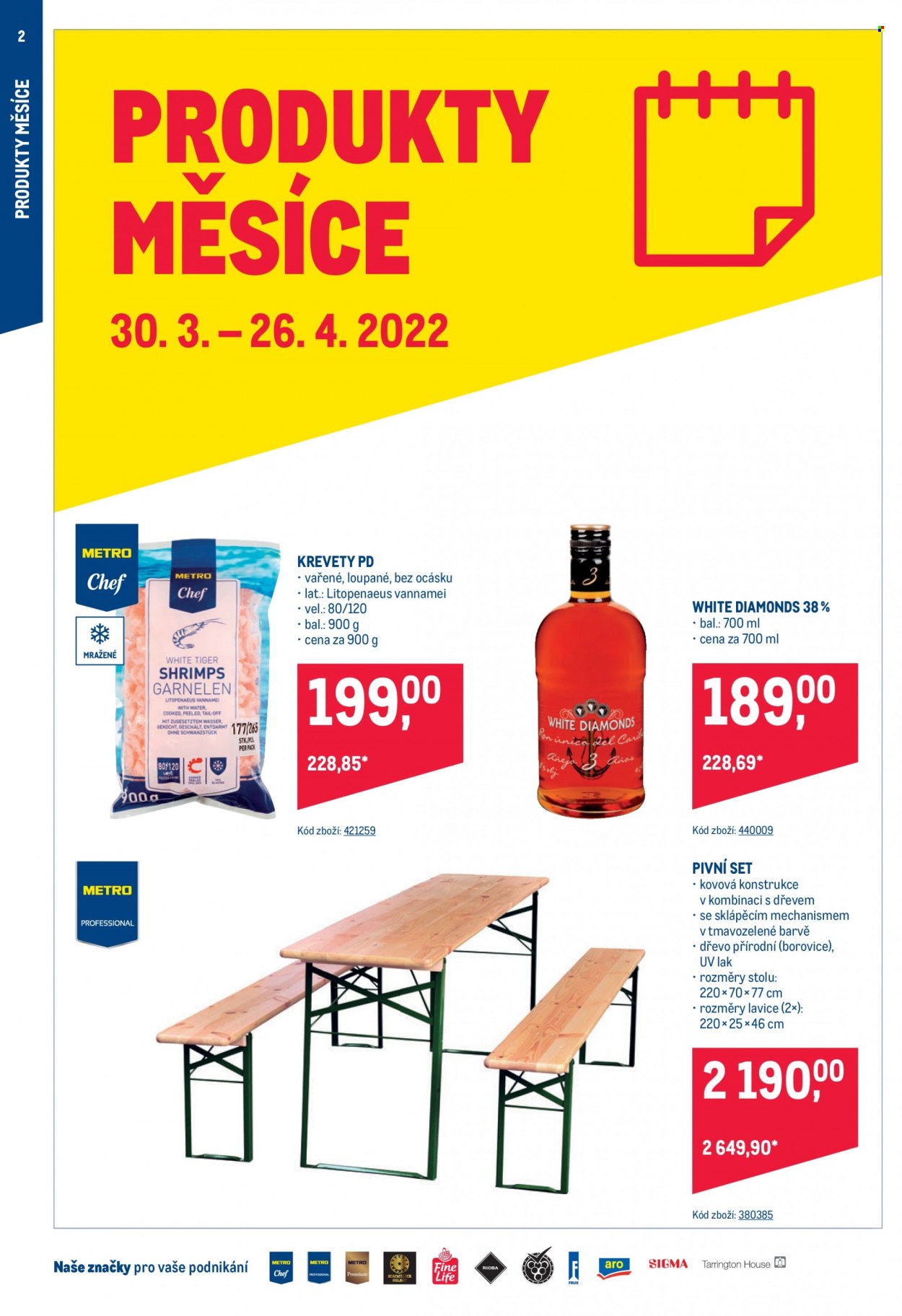 Leták MAKRO - 13.4.2022 - 26.4.2022. Strana 2