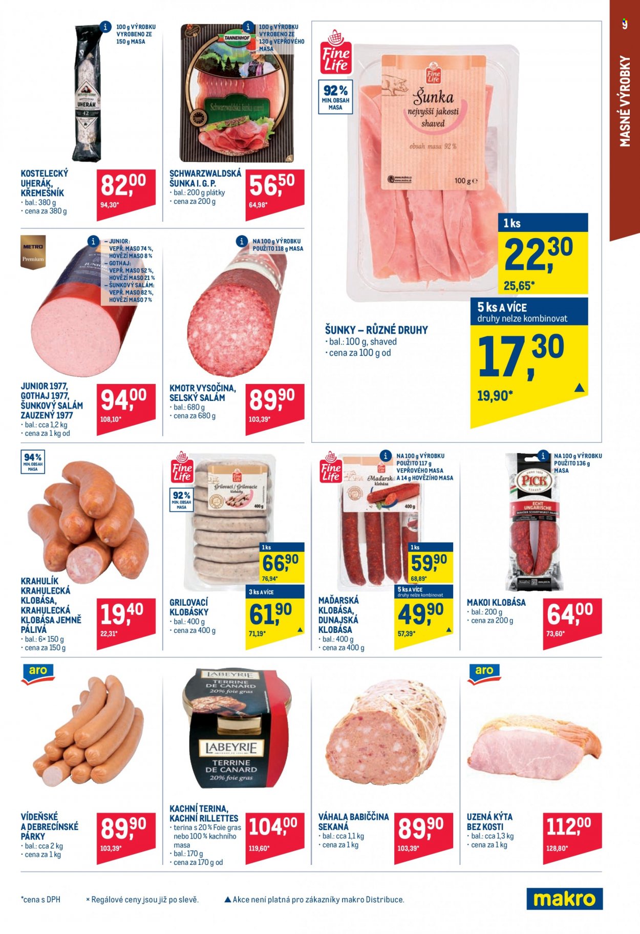 Leták MAKRO - 13.4.2022 - 26.4.2022. Strana 9