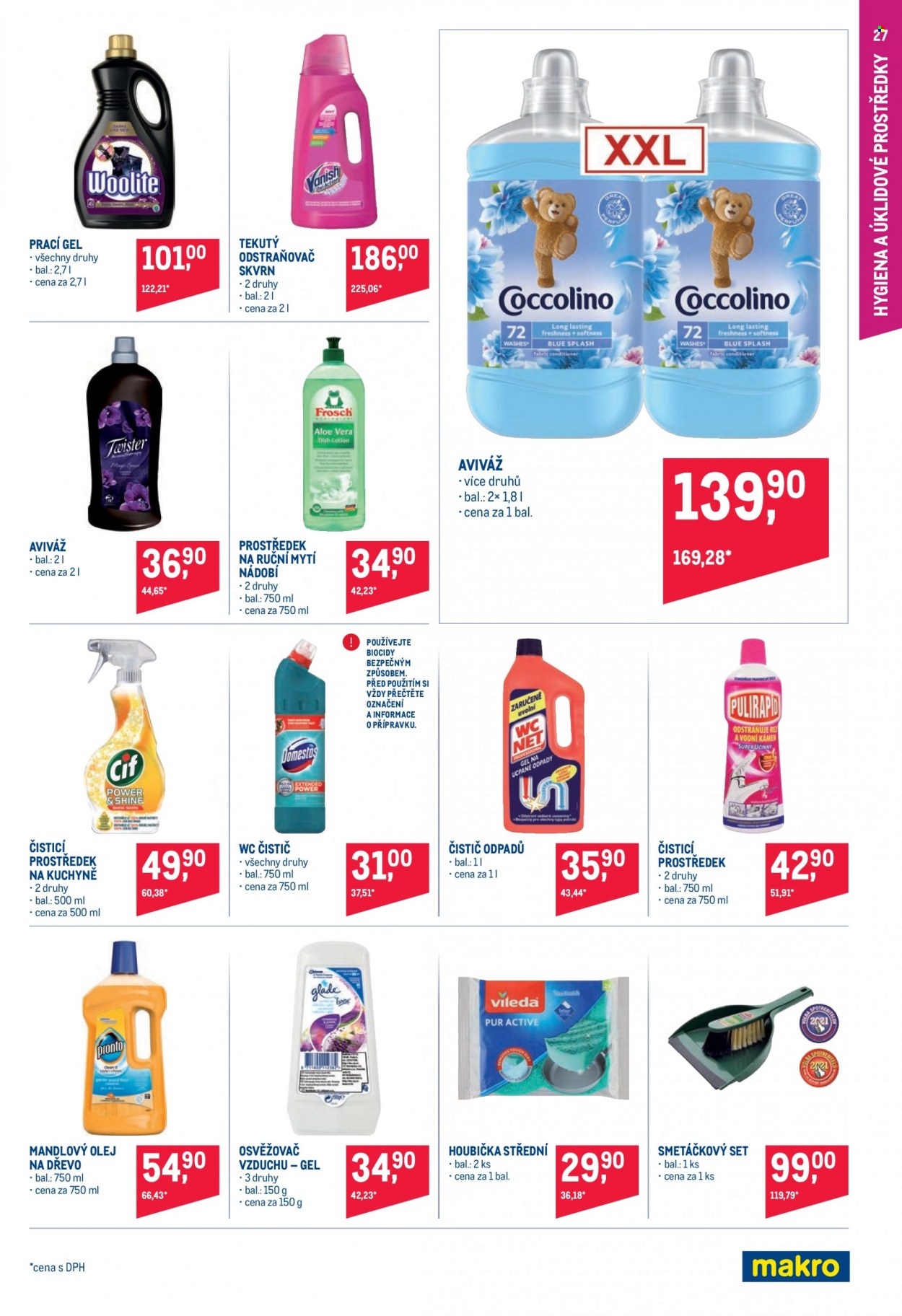 Leták MAKRO - 13.4.2022 - 26.4.2022. Strana 27