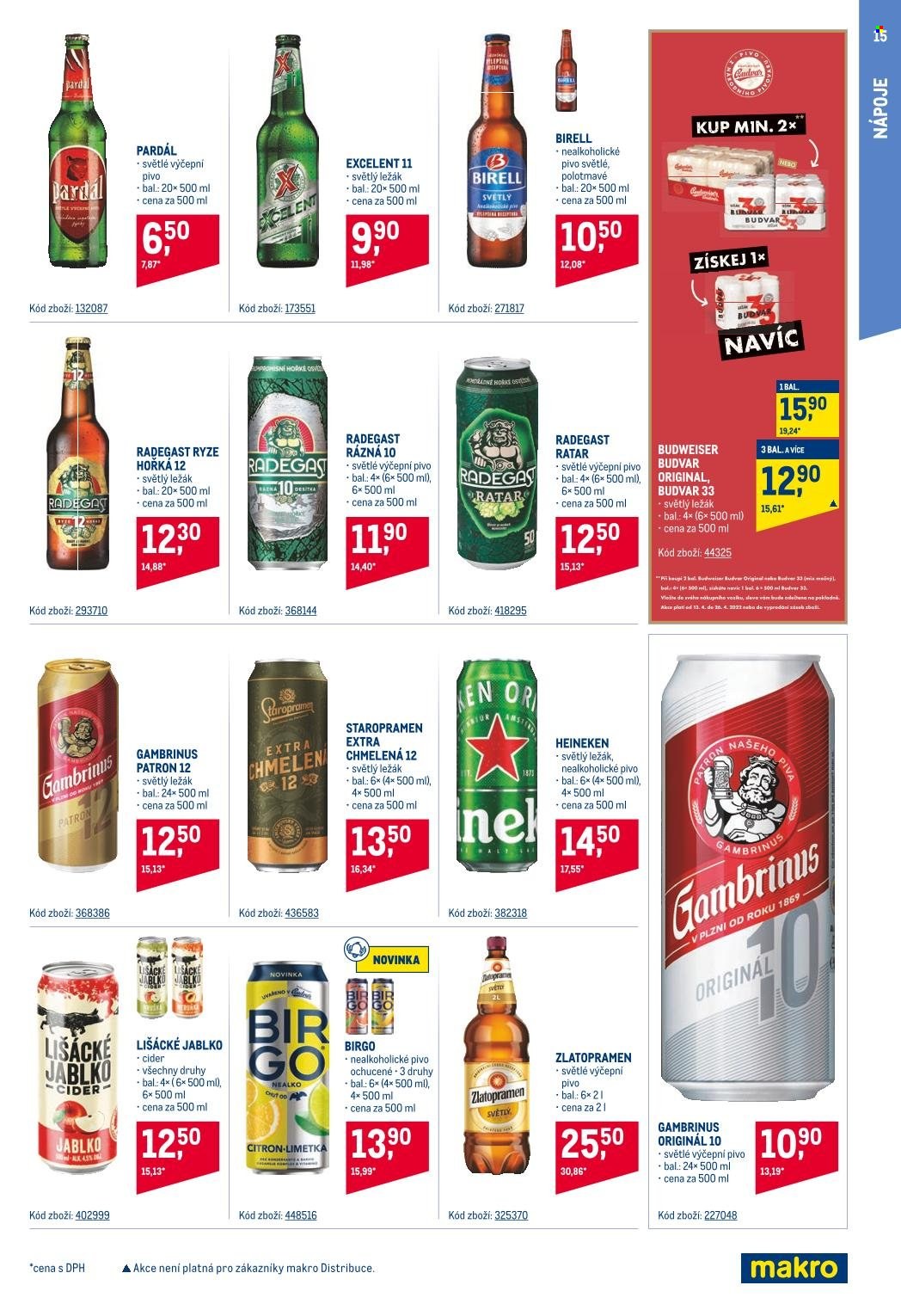 Leták MAKRO - 13.4.2022 - 26.4.2022. Strana 15