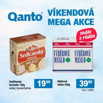 Leták Qanto market - 8.4.2022 - 10.4.2022.