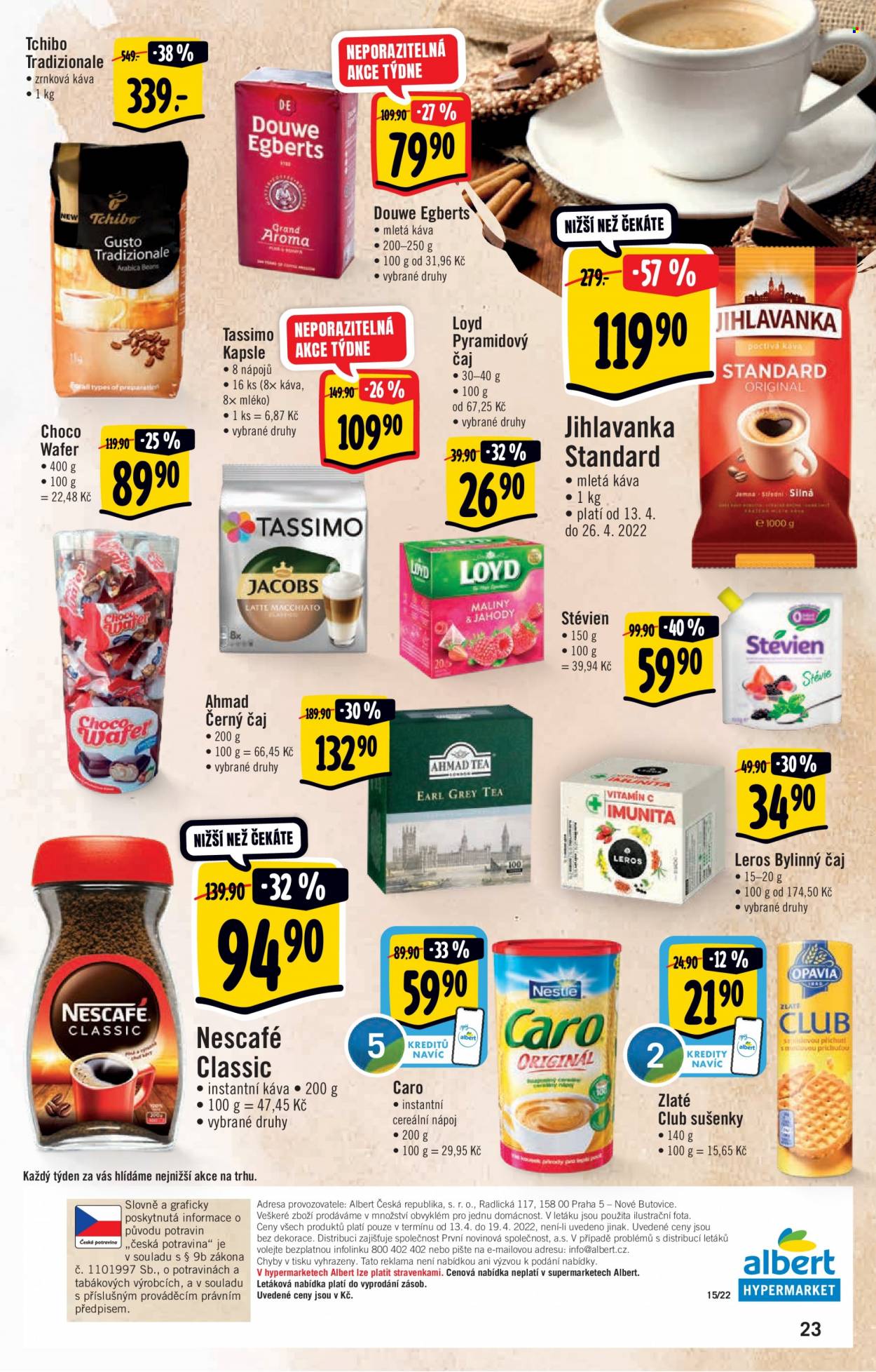 Leták Albert Hypermarket - 13.4.2022 - 19.4.2022. Strana 23