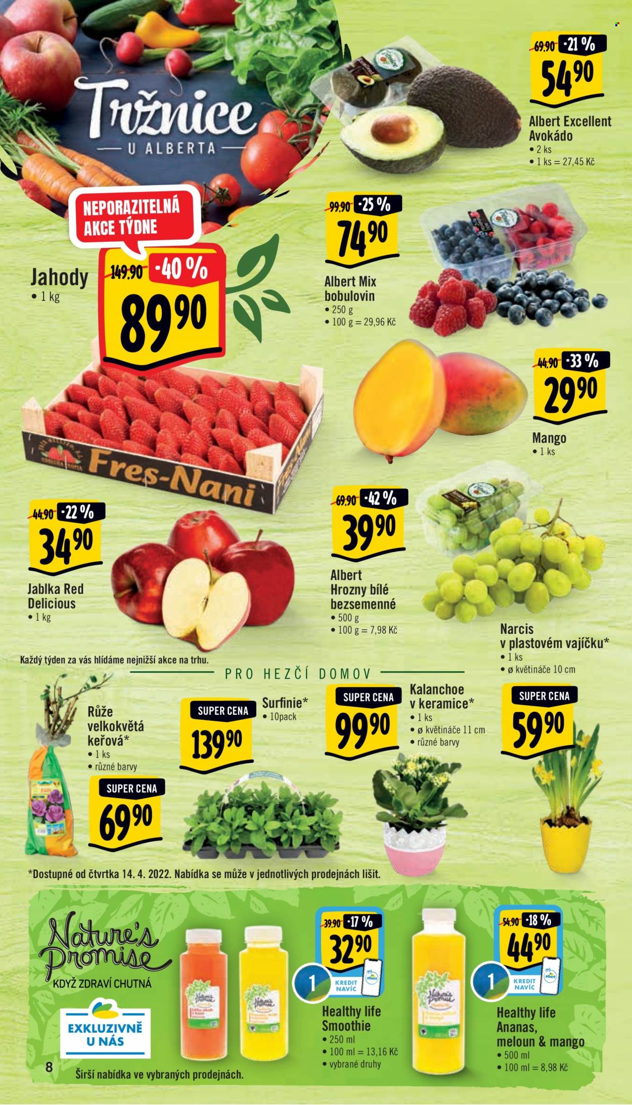 Leták Albert Supermarket - 13.4.2022 - 19.4.2022. Strana 8