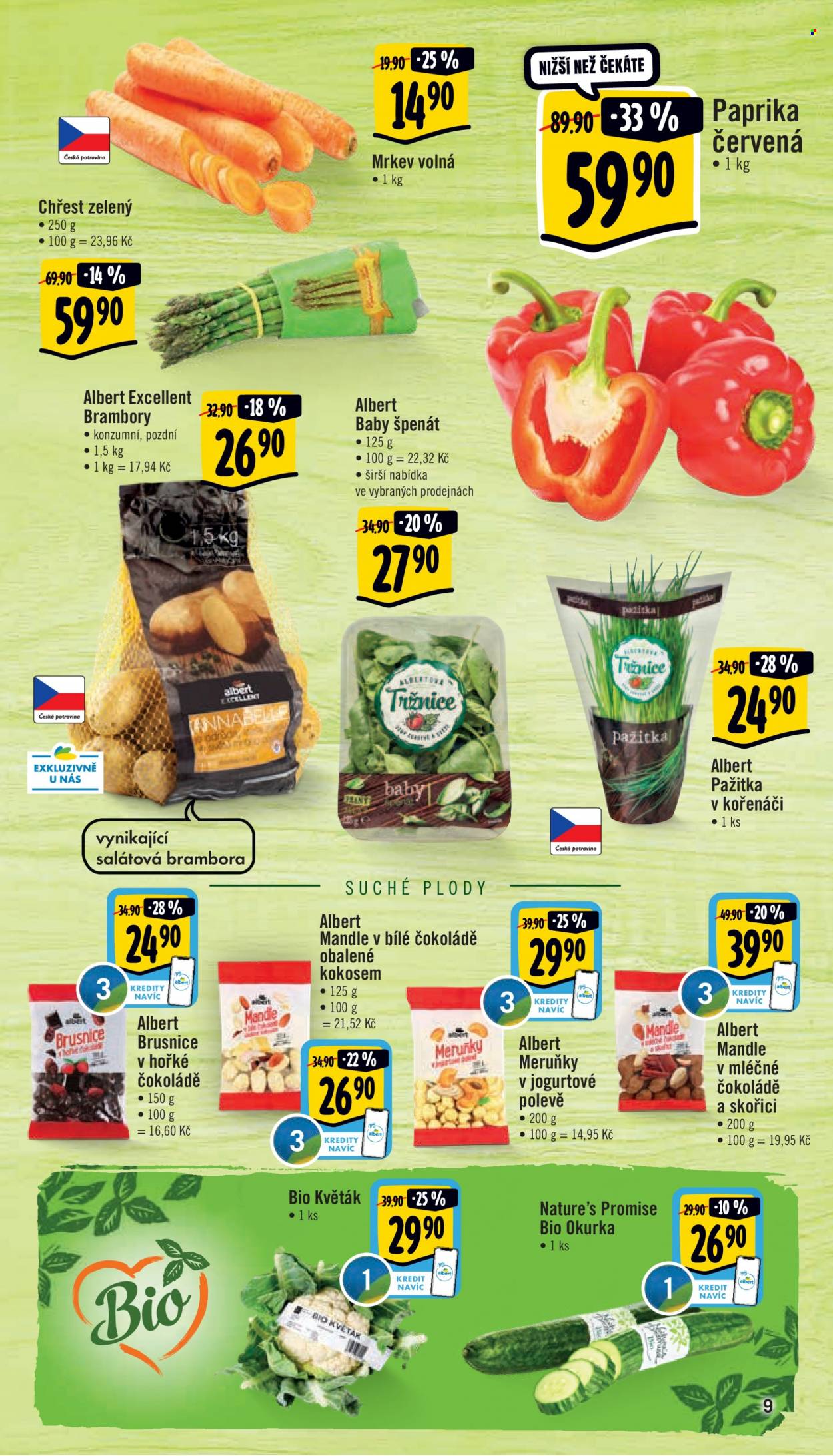 Leták Albert Supermarket - 13.4.2022 - 19.4.2022. Strana 9