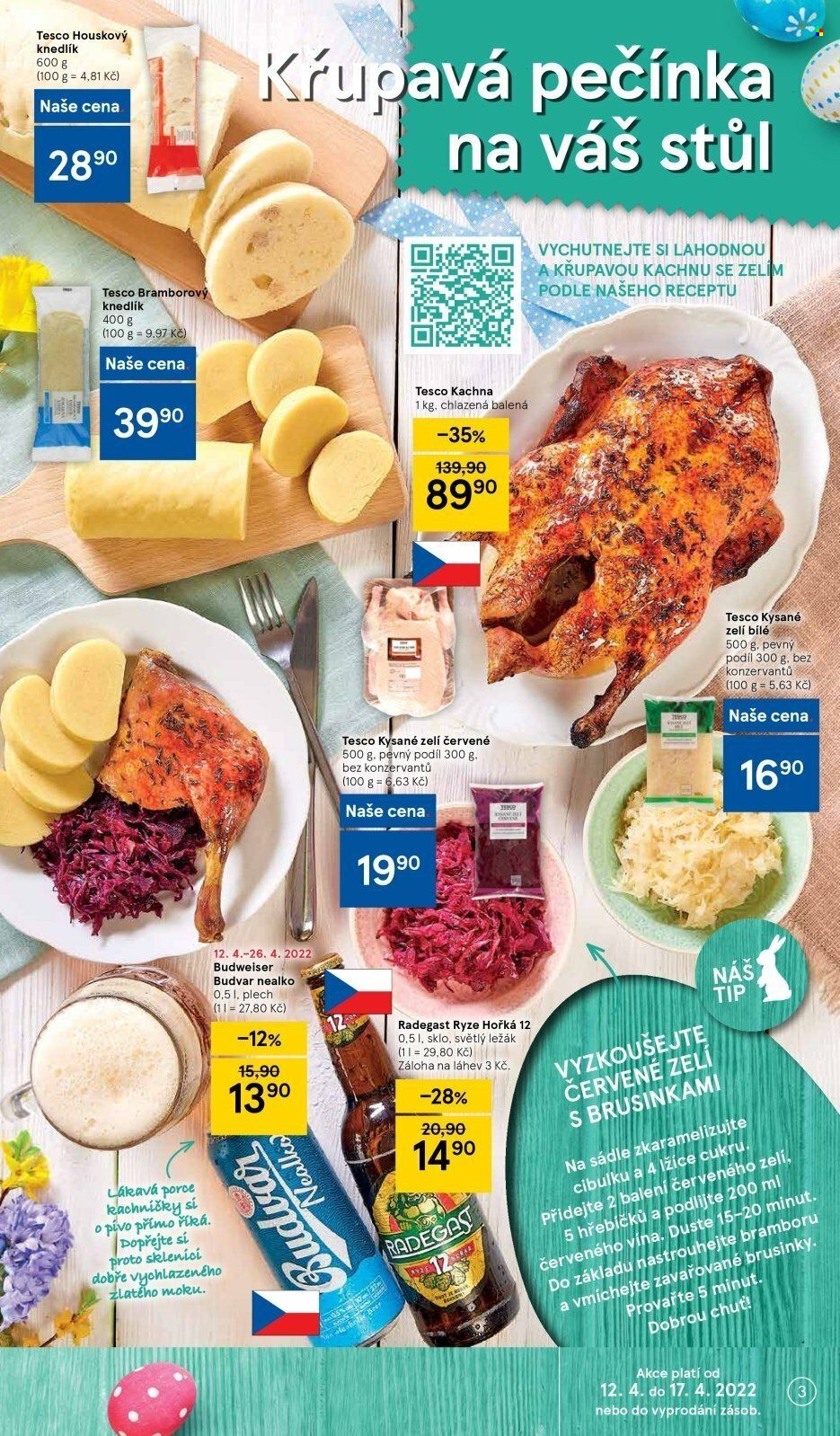 Leták TESCO - 12.4.2022 - 17.4.2022. Strana 3