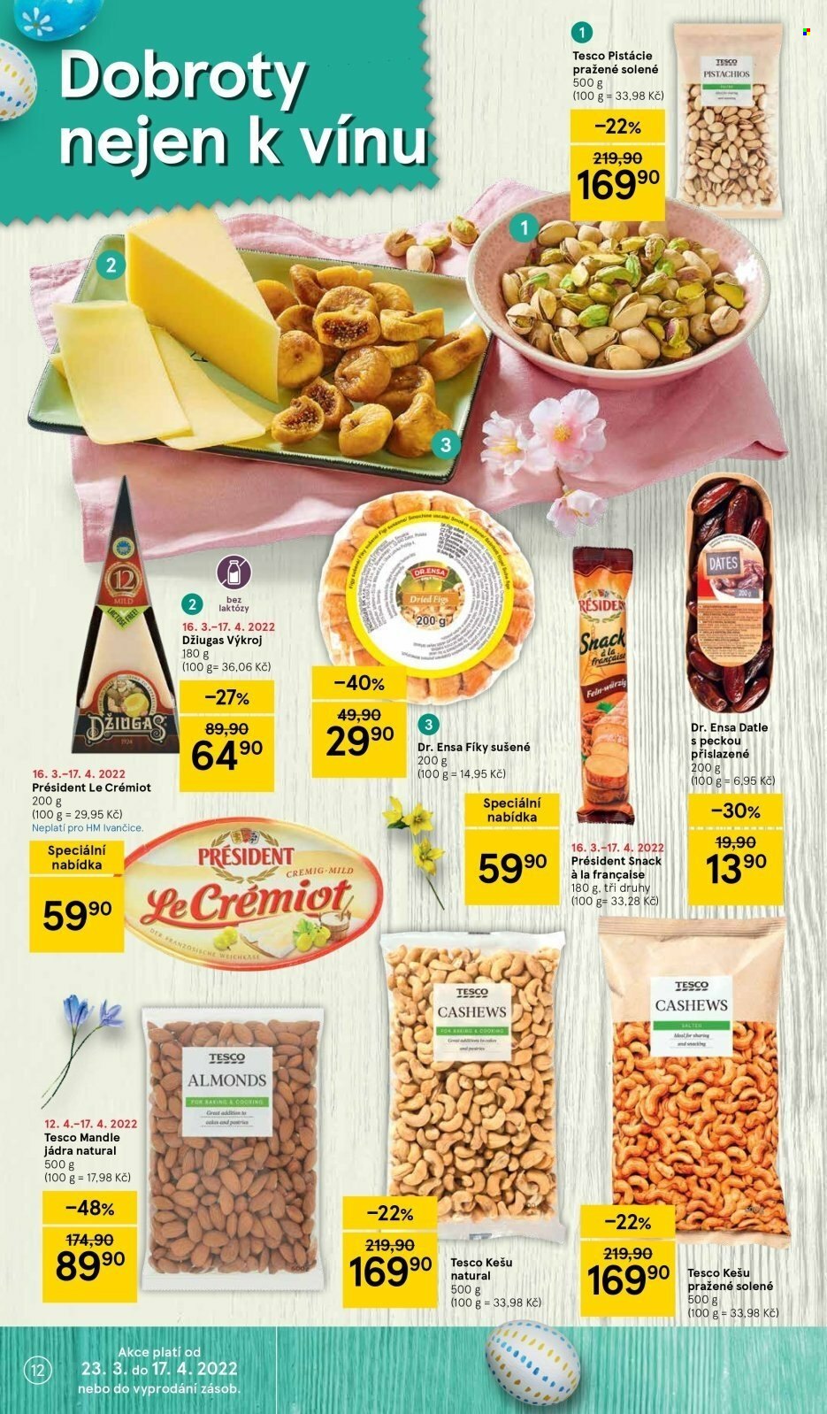 Leták TESCO - 12.4.2022 - 17.4.2022. Strana 12