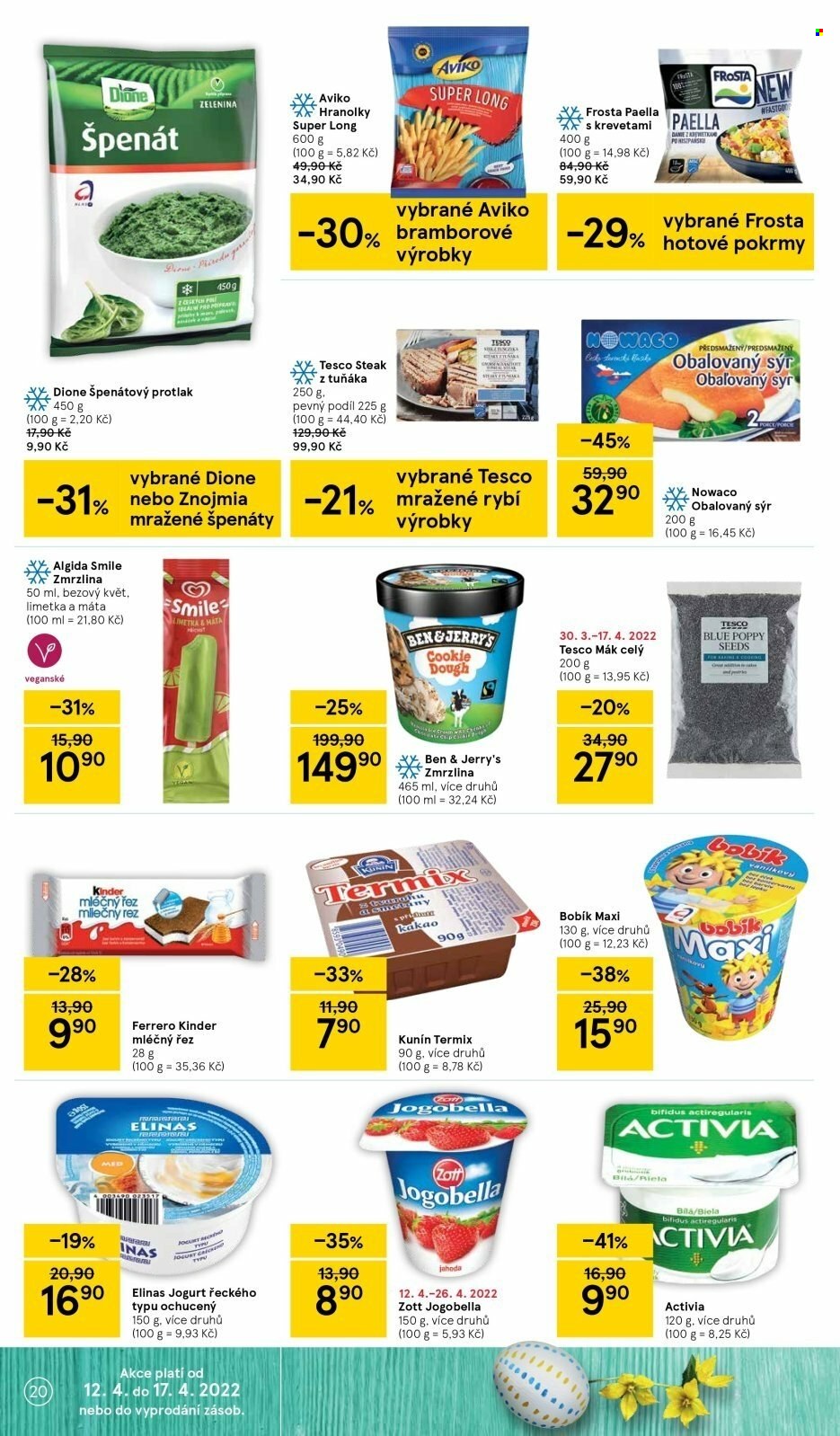 Leták TESCO - 12.4.2022 - 17.4.2022. Strana 20