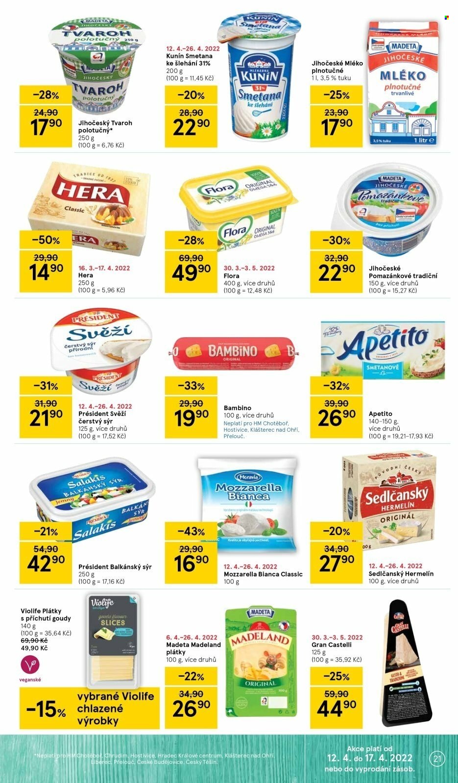 Leták TESCO - 12.4.2022 - 17.4.2022. Strana 21