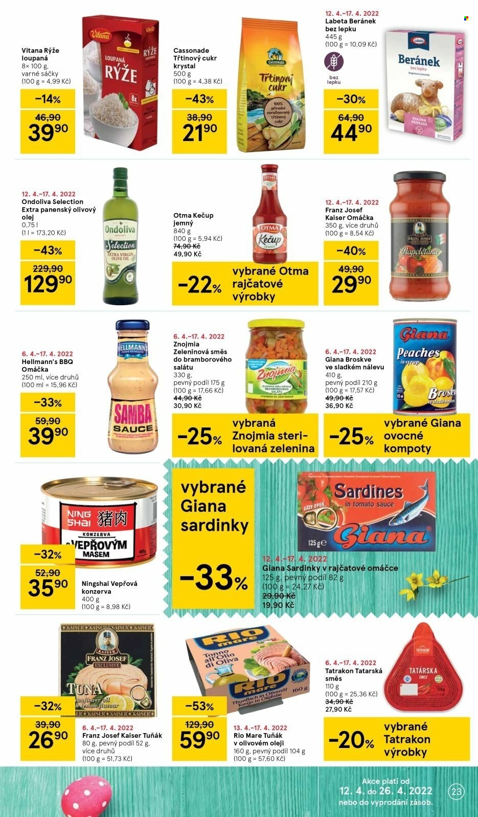 Leták TESCO - 12.4.2022 - 17.4.2022. Strana 23