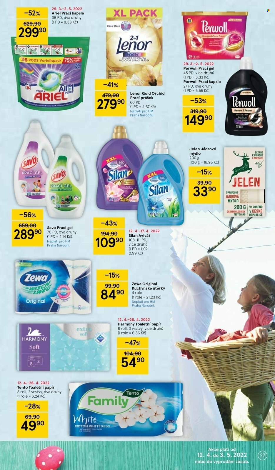 Leták TESCO - 12.4.2022 - 17.4.2022. Strana 27