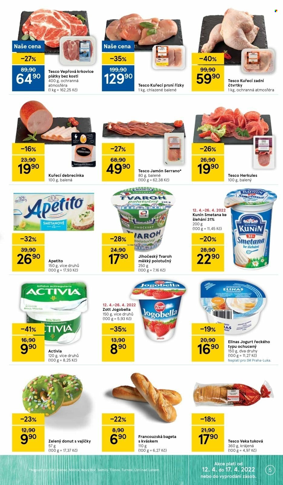 Leták TESCO supermarket - 12.4.2022 - 17.4.2022. Strana 5