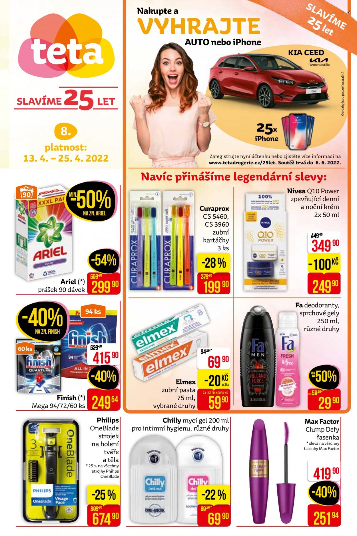 Leták Teta drogerie - 13.4.2022 - 25.4.2022. Strana 1