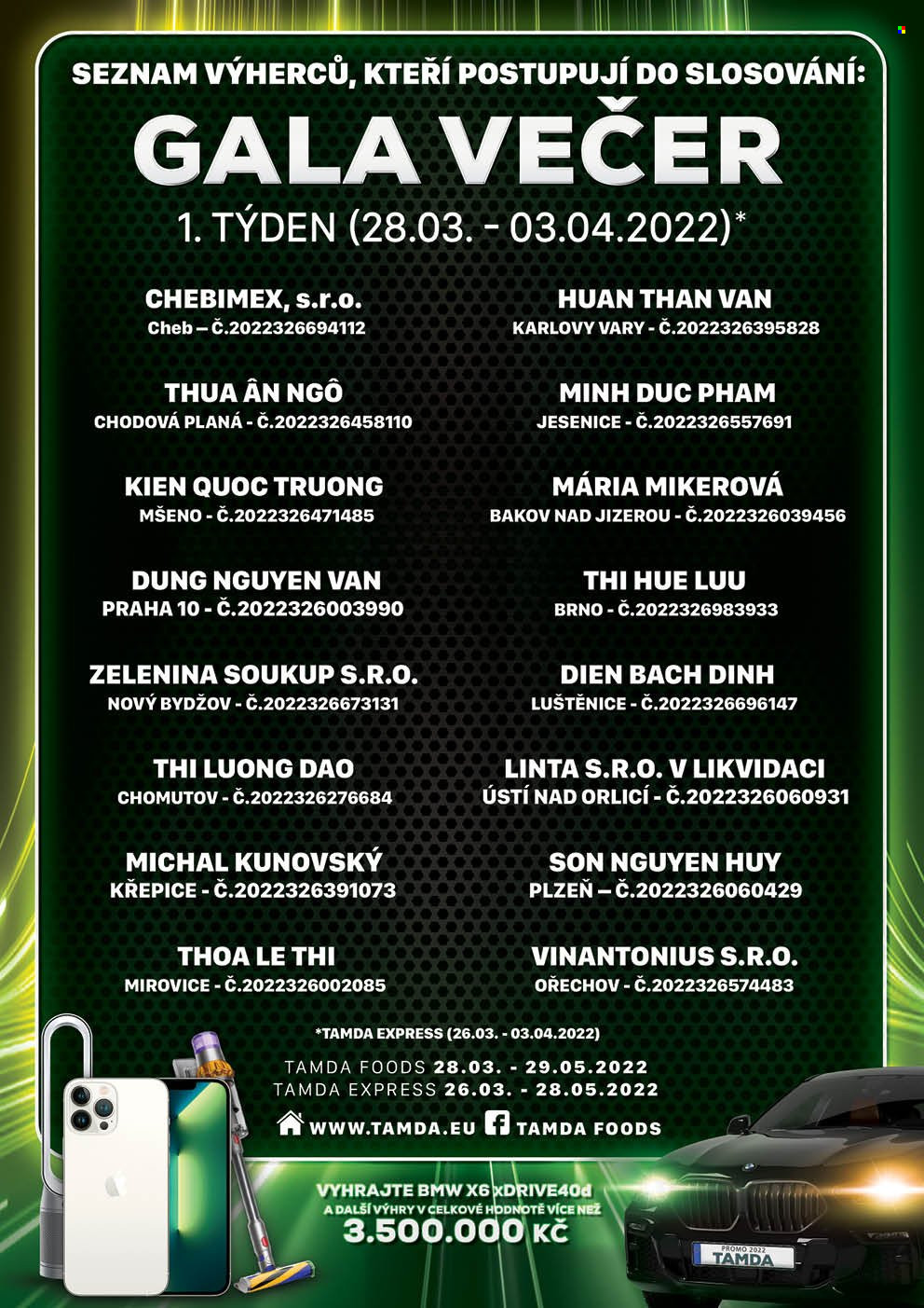 Leták Tamda Foods - 13.4.2022 - 19.4.2022. Strana 17