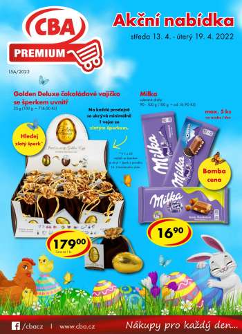 Leták CBA Premium - 13.4.2022 - 19.4.2022.