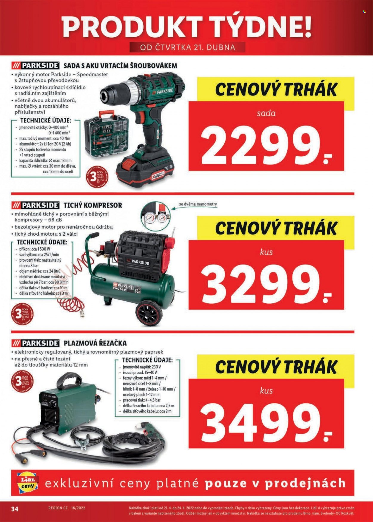 Leták Lidl - 19.4.2022 - 24.4.2022. Strana 34
