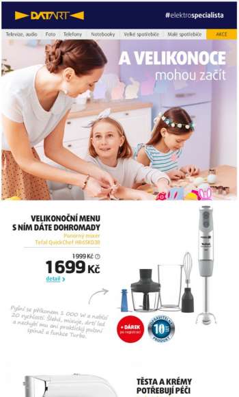 Leták DATART - 14.4.2022 - 18.4.2022.