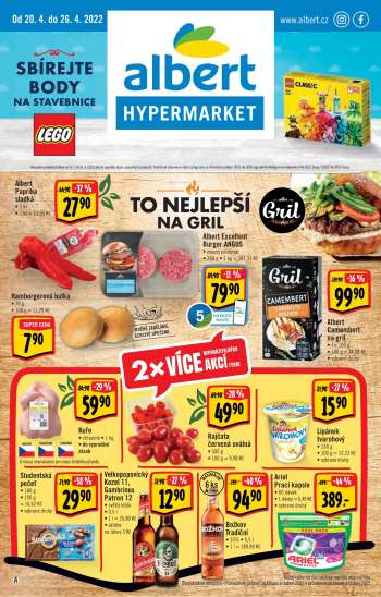 Leták Albert Hypermarket - 20.4.2022 - 26.4.2022.