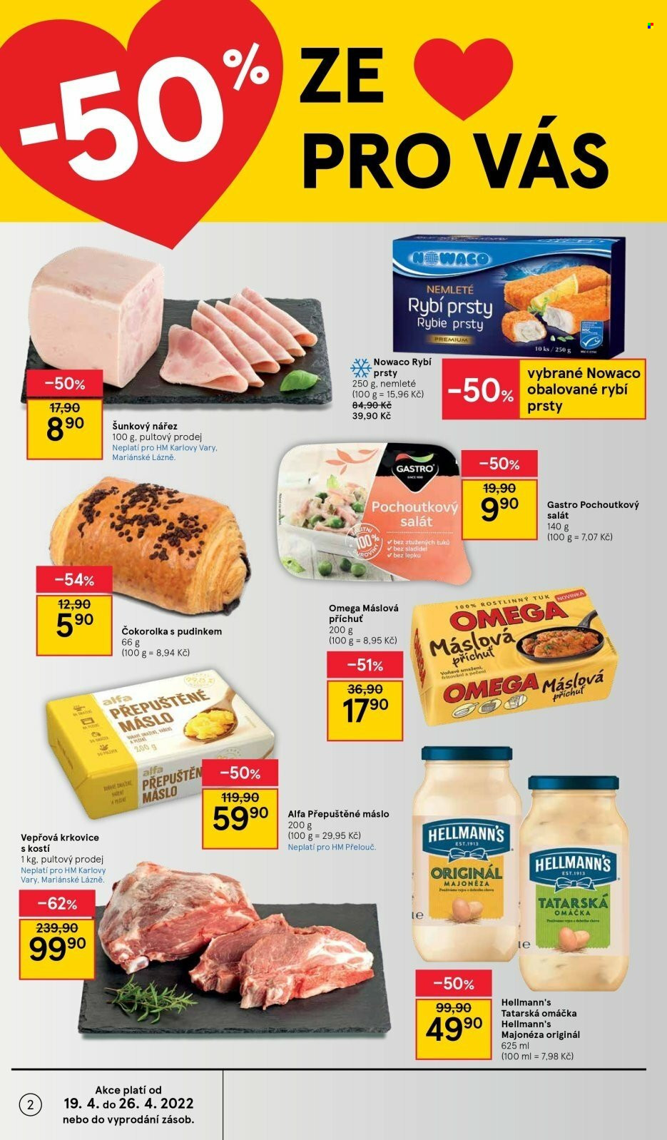 Leták TESCO - 19.4.2022 - 26.4.2022. Strana 2