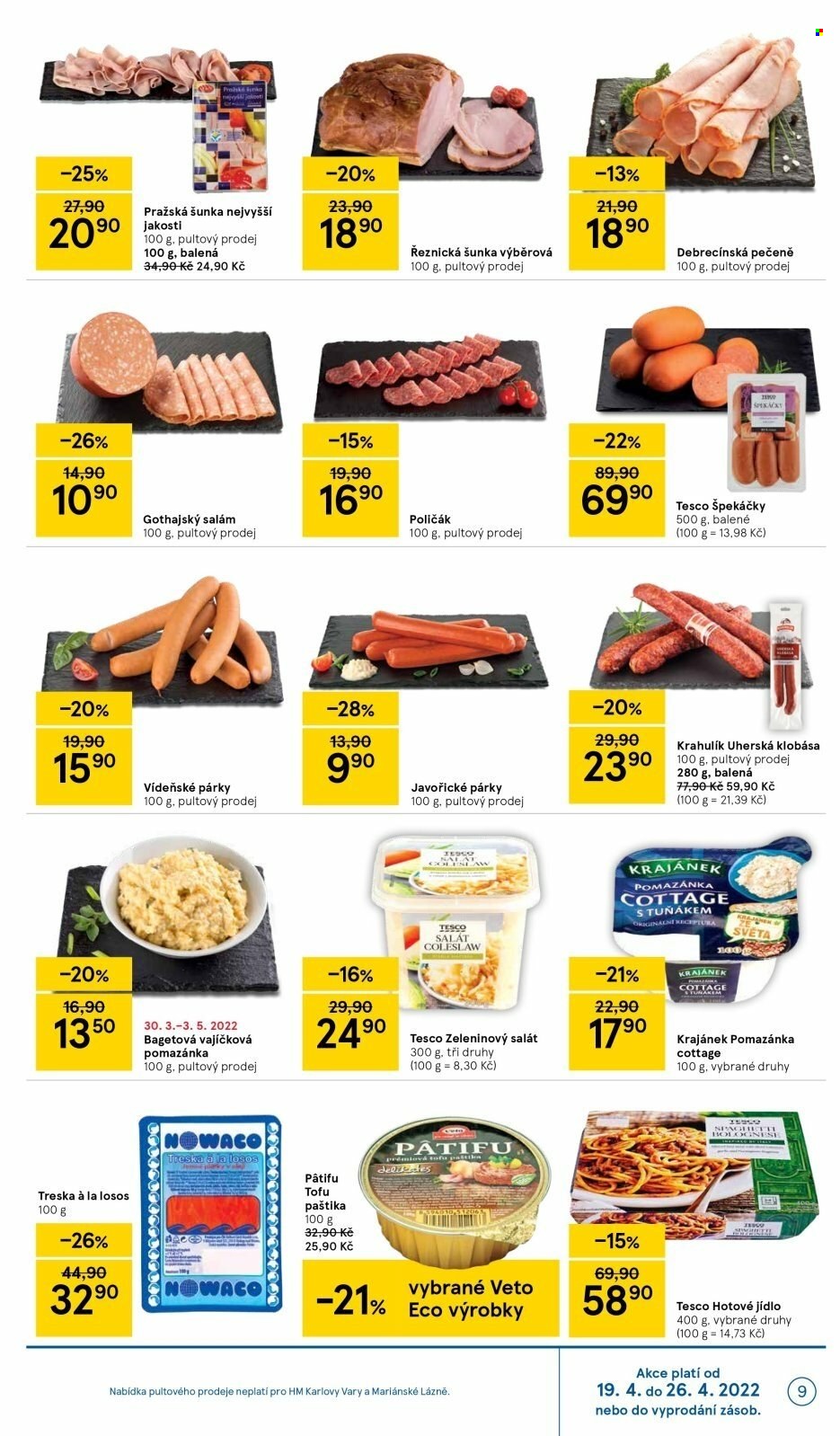 Leták TESCO - 19.4.2022 - 26.4.2022. Strana 9