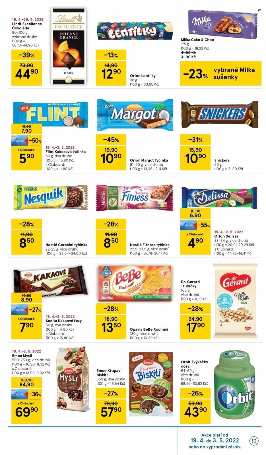 Leták TESCO - 19.4.2022 - 26.4.2022. Strana 19