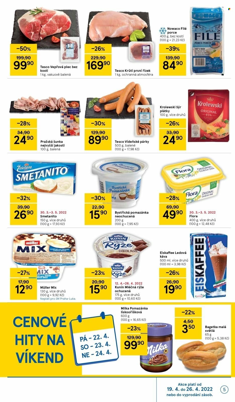 Leták TESCO supermarket - 19.4.2022 - 26.4.2022. Strana 5