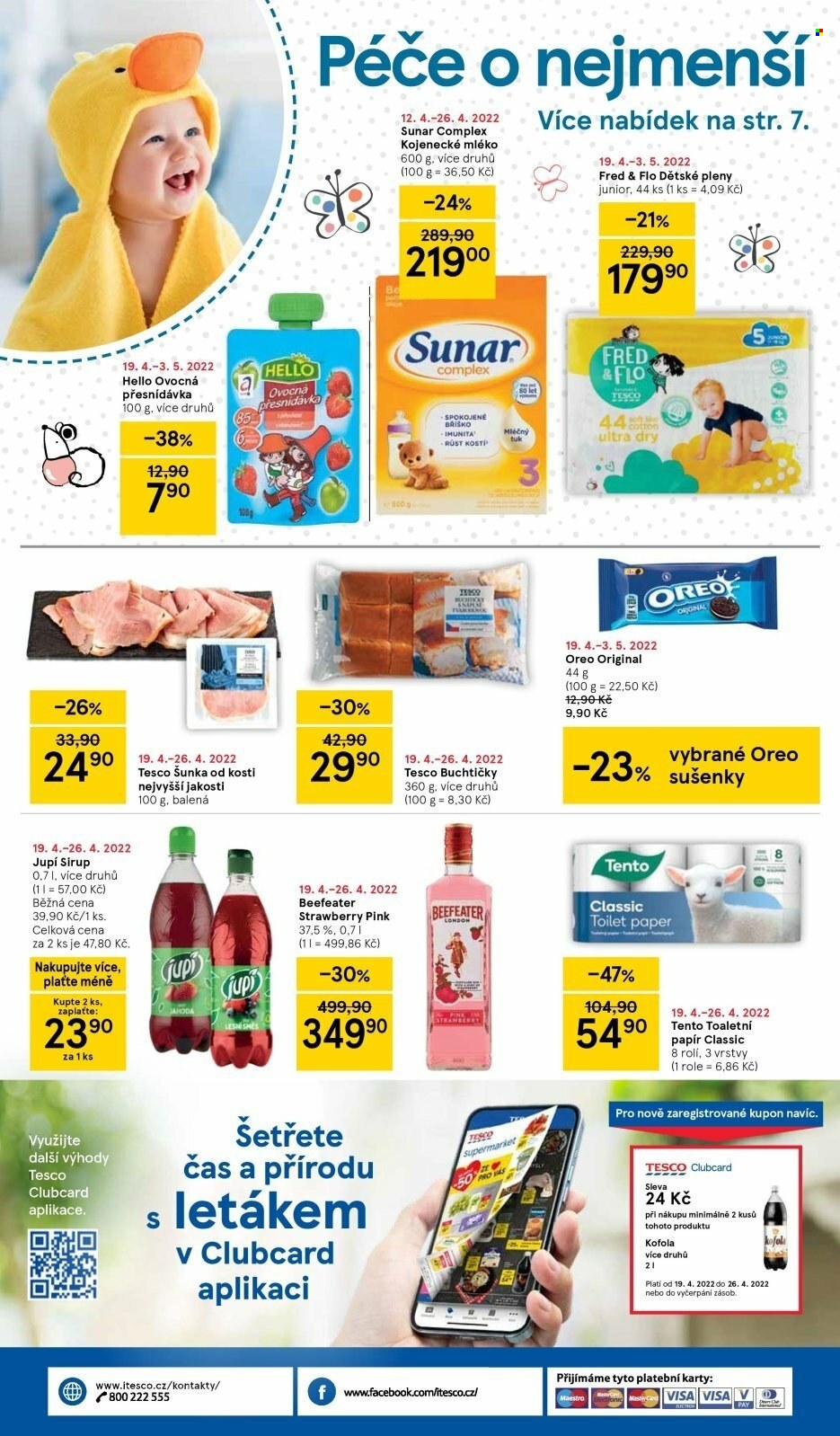 Leták TESCO supermarket - 19.4.2022 - 26.4.2022. Strana 8