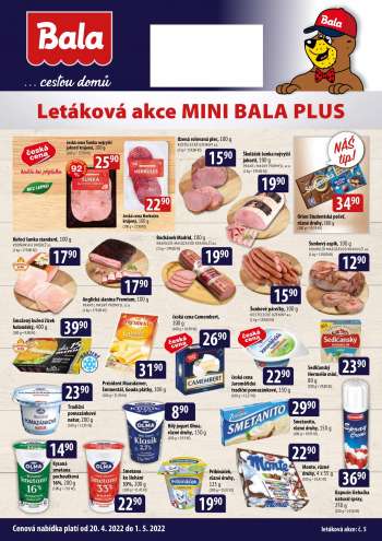 Leták Bala - 20.4.2022 - 1.5.2022.