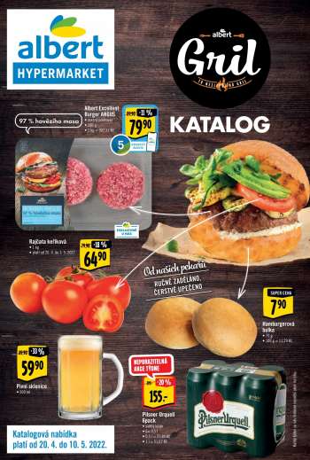 Leták Albert Hypermarket - 20.4.2022 - 10.5.2022.