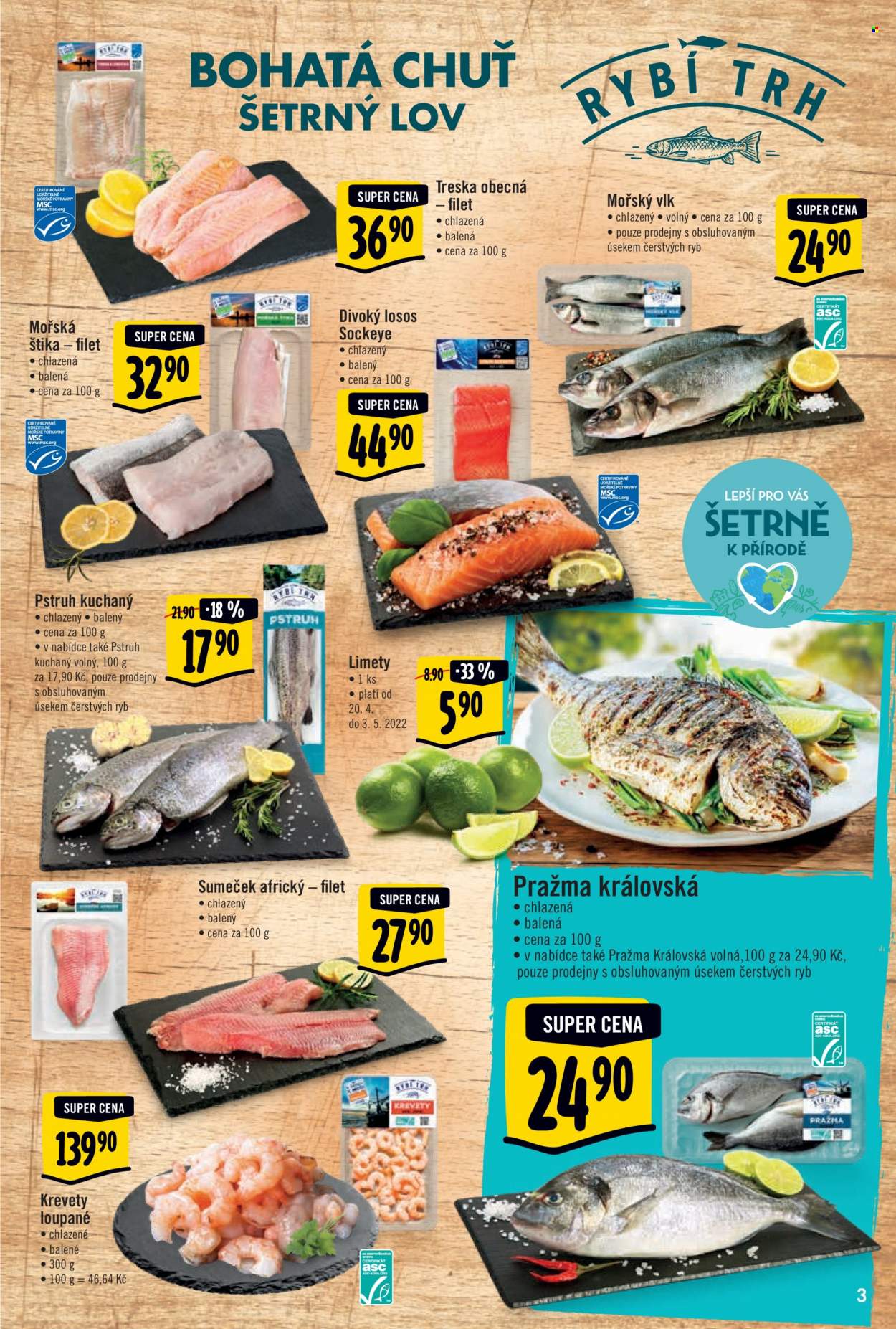 Leták Albert Hypermarket - 20.4.2022 - 10.5.2022. Strana 3