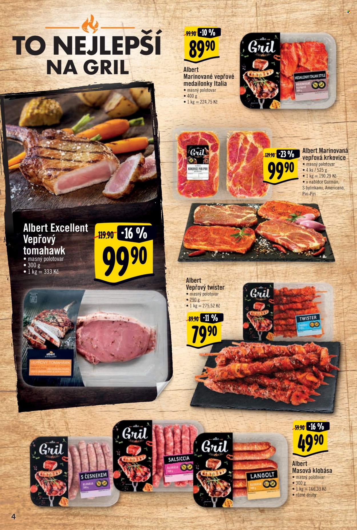 Leták Albert Hypermarket - 20.4.2022 - 10.5.2022. Strana 4
