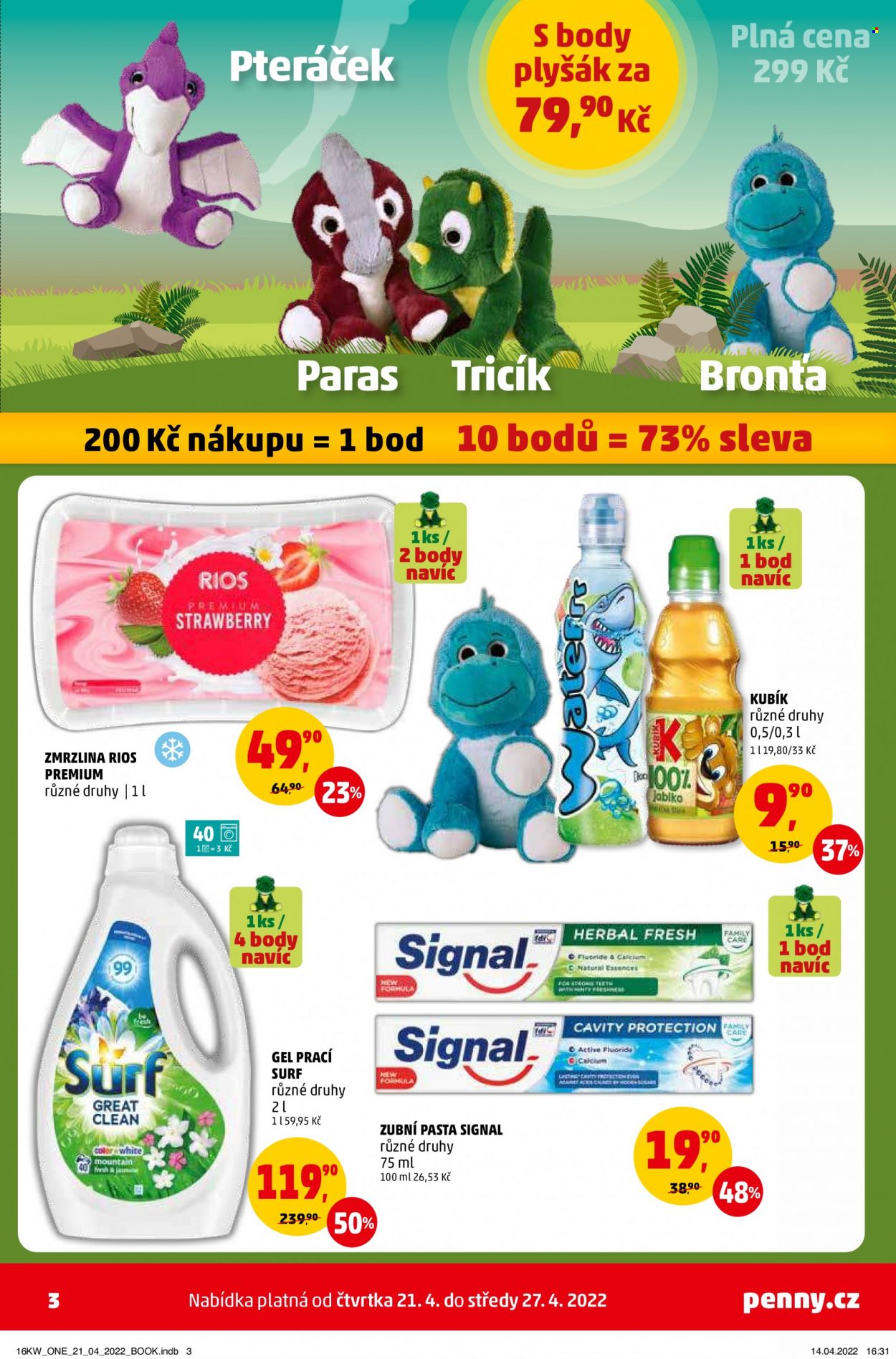 Leták PENNY - 21.4.2022 - 27.4.2022. Strana 3