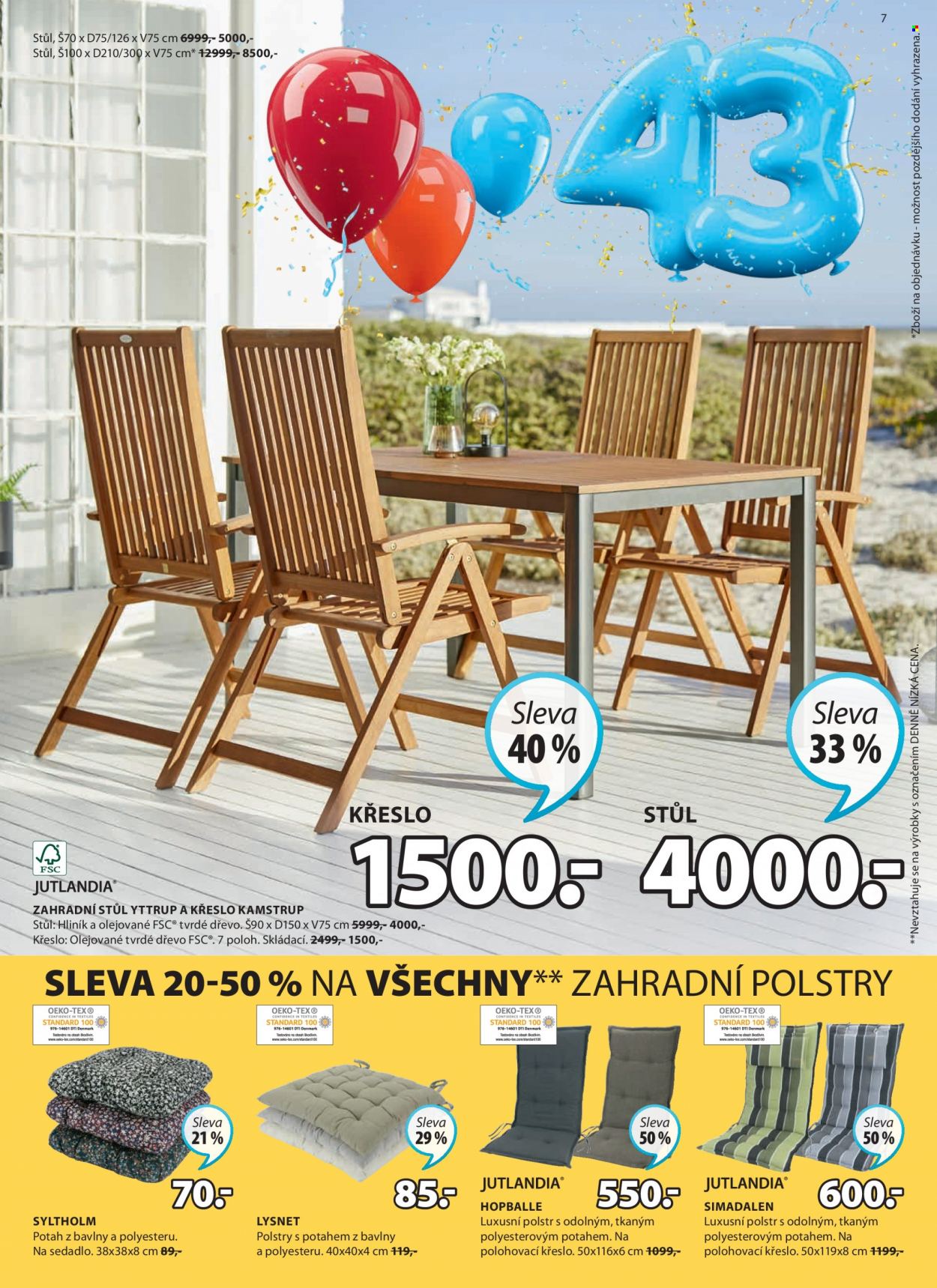 Leták JYSK - 20.4.2022 - 3.5.2022. Strana 7