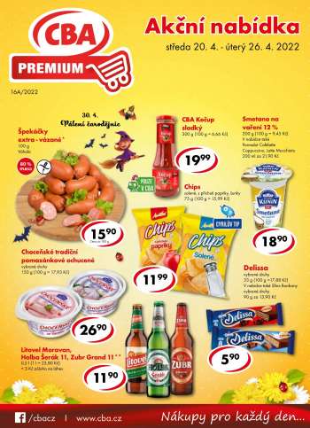 Leták CBA Premium - 20.4.2022 - 26.4.2022.