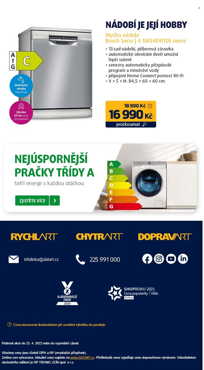 Leták DATART - 20.4.2022 - 25.4.2022. Strana 4