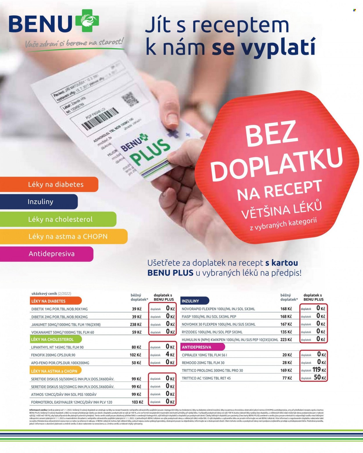 Leták BENU Lékárna - 1.5.2022 - 31.5.2022. Strana 12
