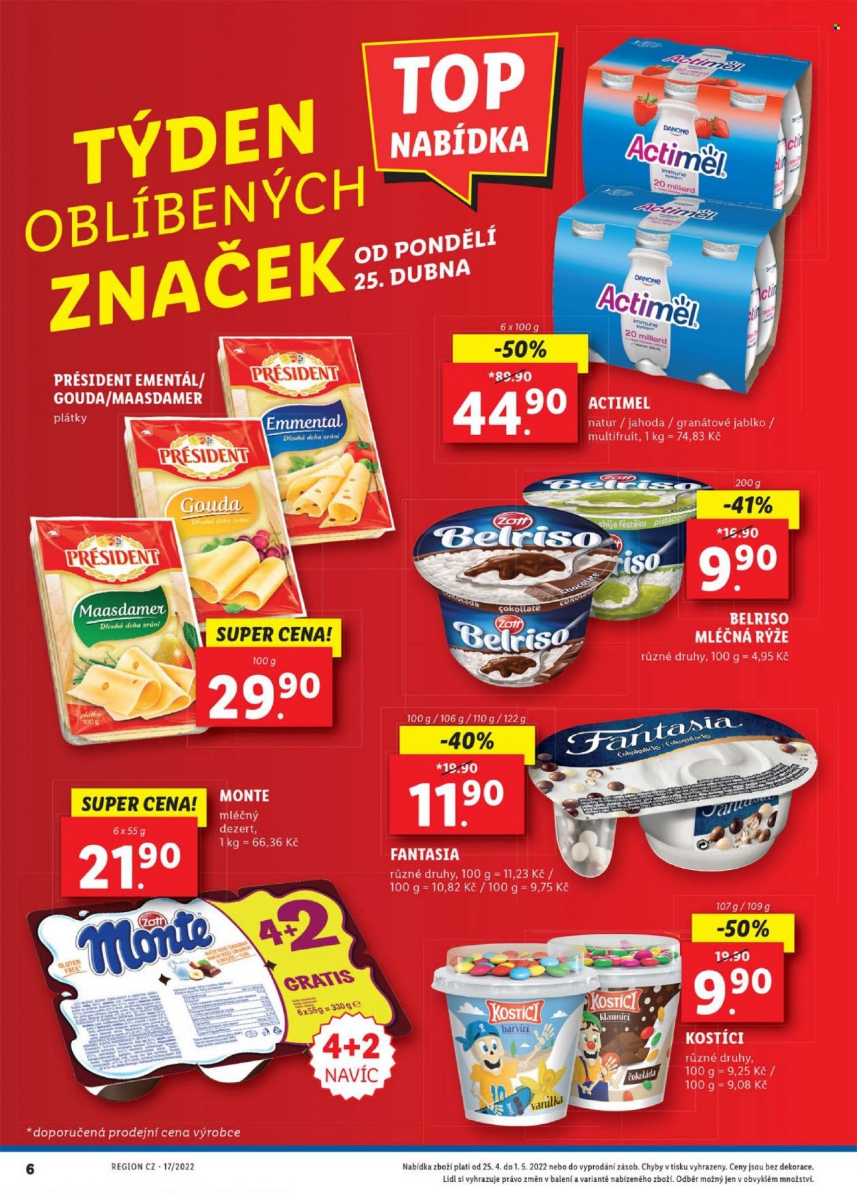 Leták Lidl - 25.4.2022 - 1.5.2022. Strana 6