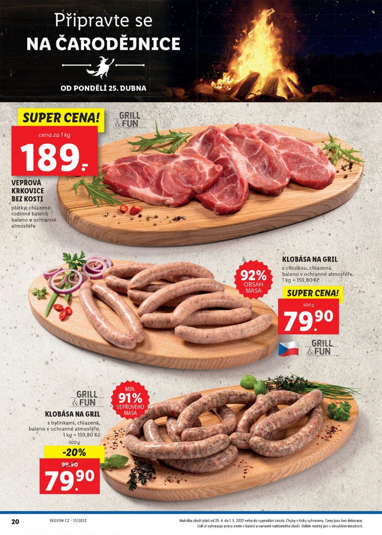 Leták Lidl - 25.4.2022 - 1.5.2022. Strana 20