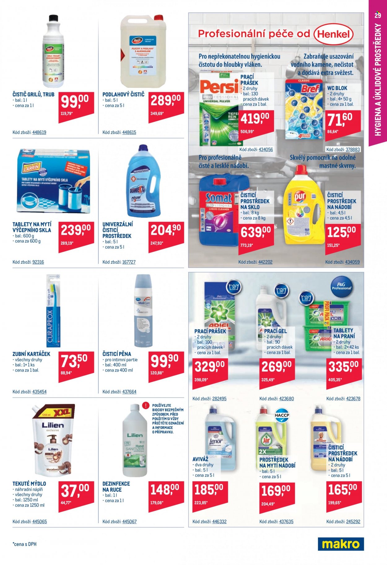 Leták MAKRO - 27.4.2022 - 10.5.2022. Strana 29