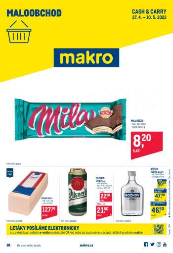 Leták MAKRO - 27.4.2022 - 10.5.2022.