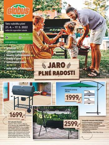 Leták Globus - 21.4.2022 - 17.5.2022.