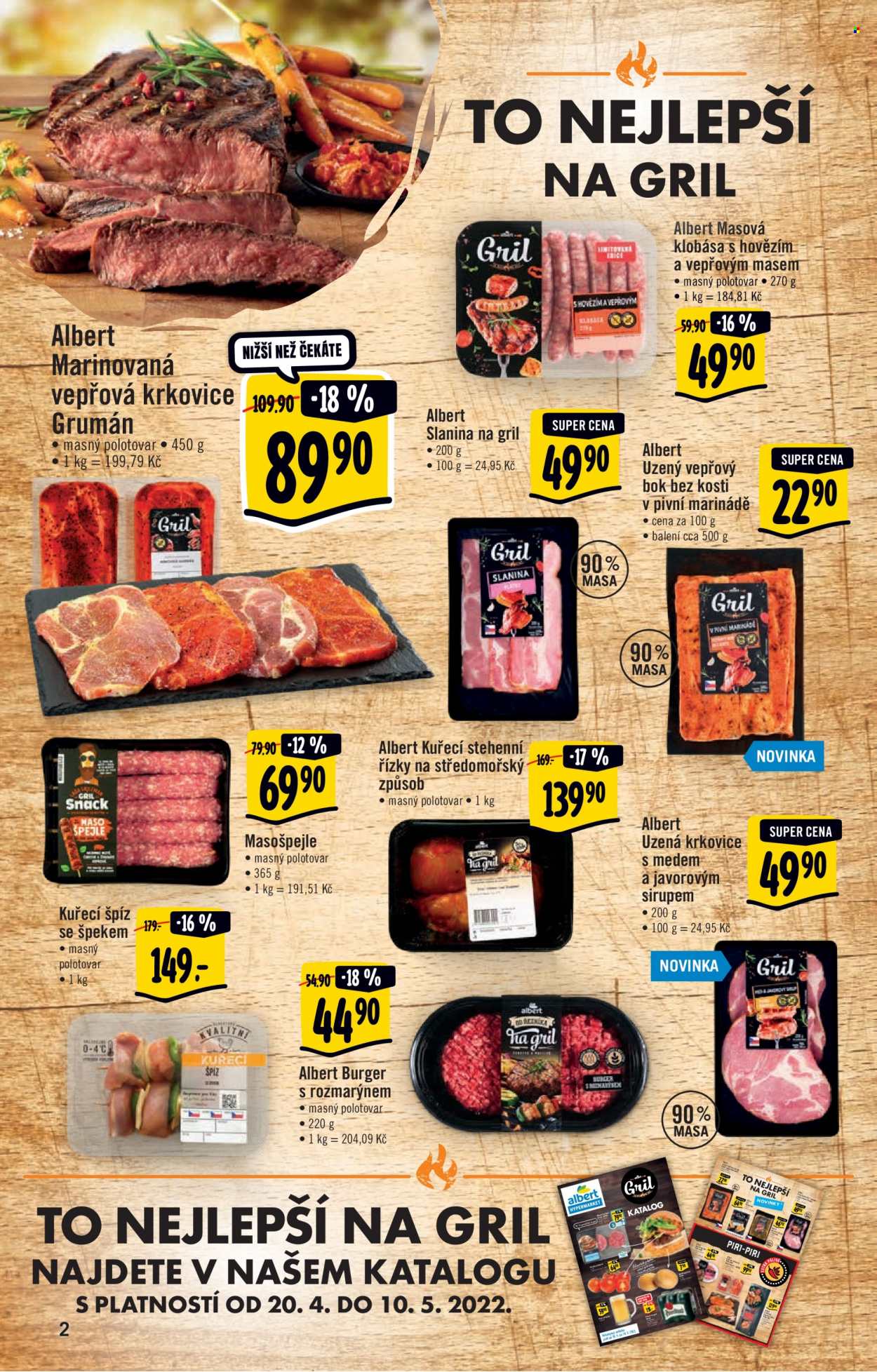 Leták Albert Hypermarket - 27.4.2022 - 3.5.2022. Strana 2