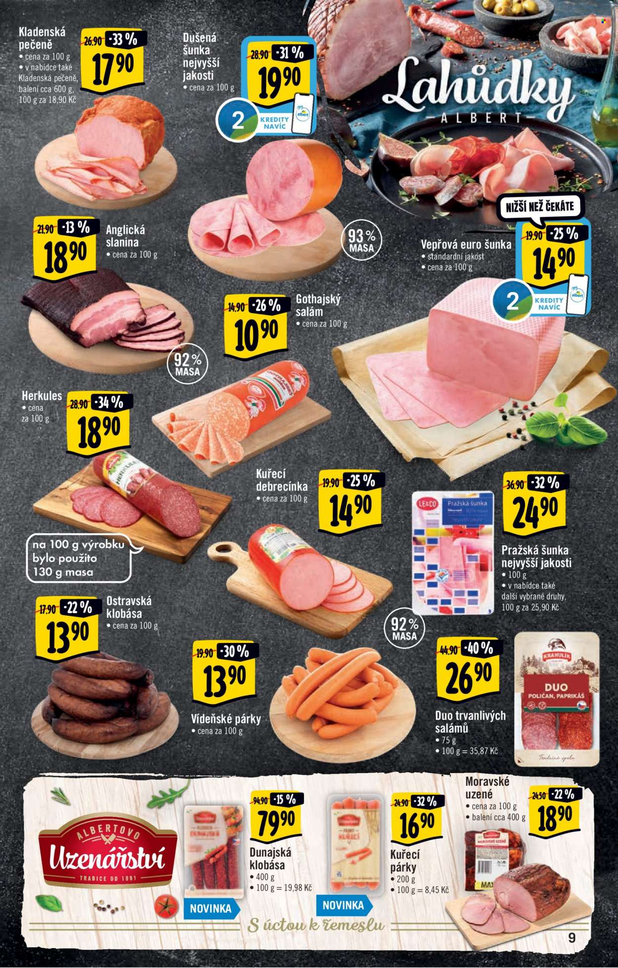 Leták Albert Hypermarket - 27.4.2022 - 3.5.2022. Strana 9
