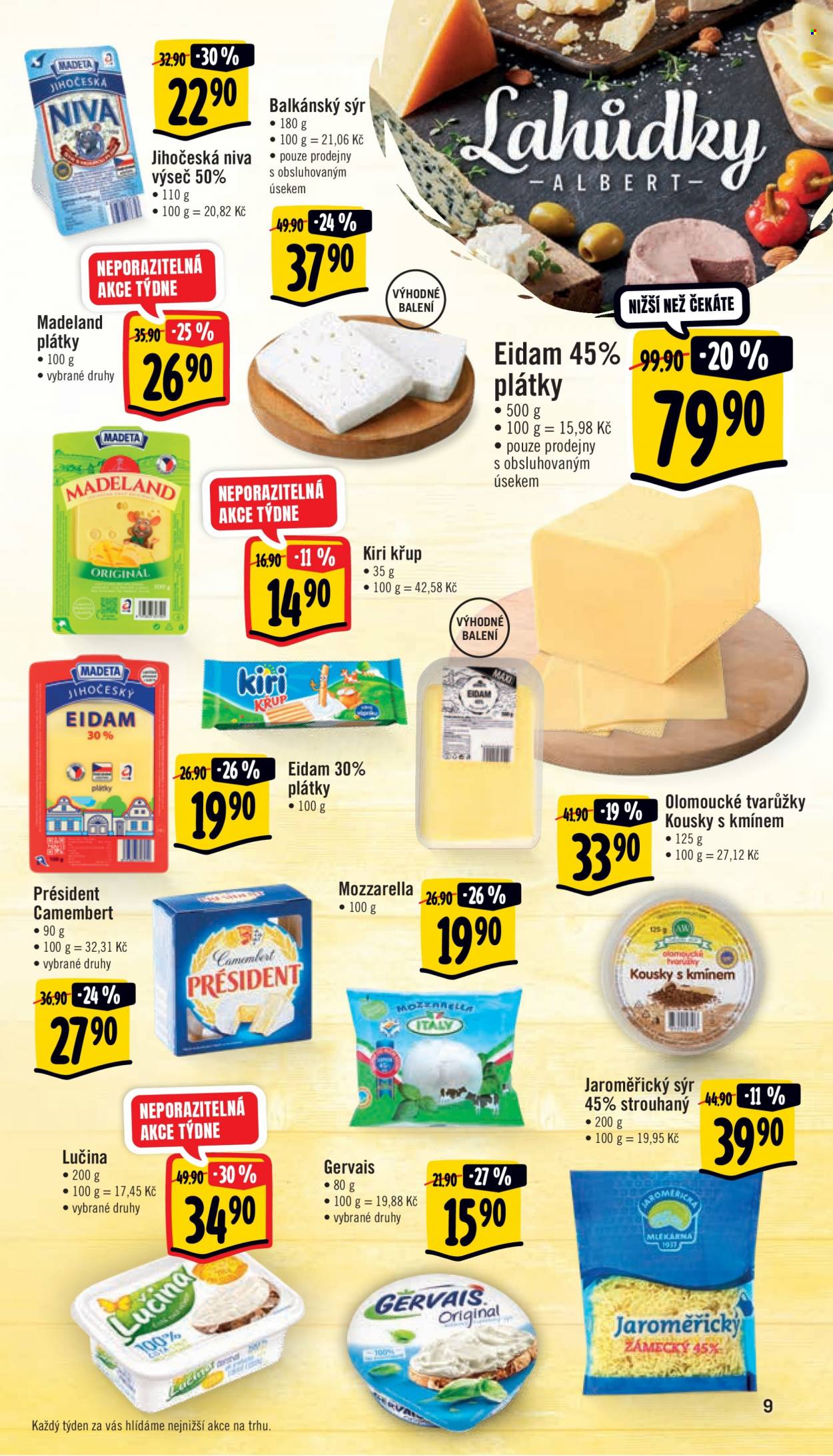 Leták Albert Supermarket - 27.4.2022 - 3.5.2022. Strana 9